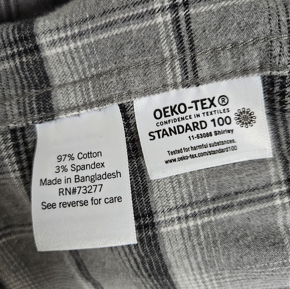 [Apt 9] Men's standard fit premier flex flannel - Picture 4 of 5